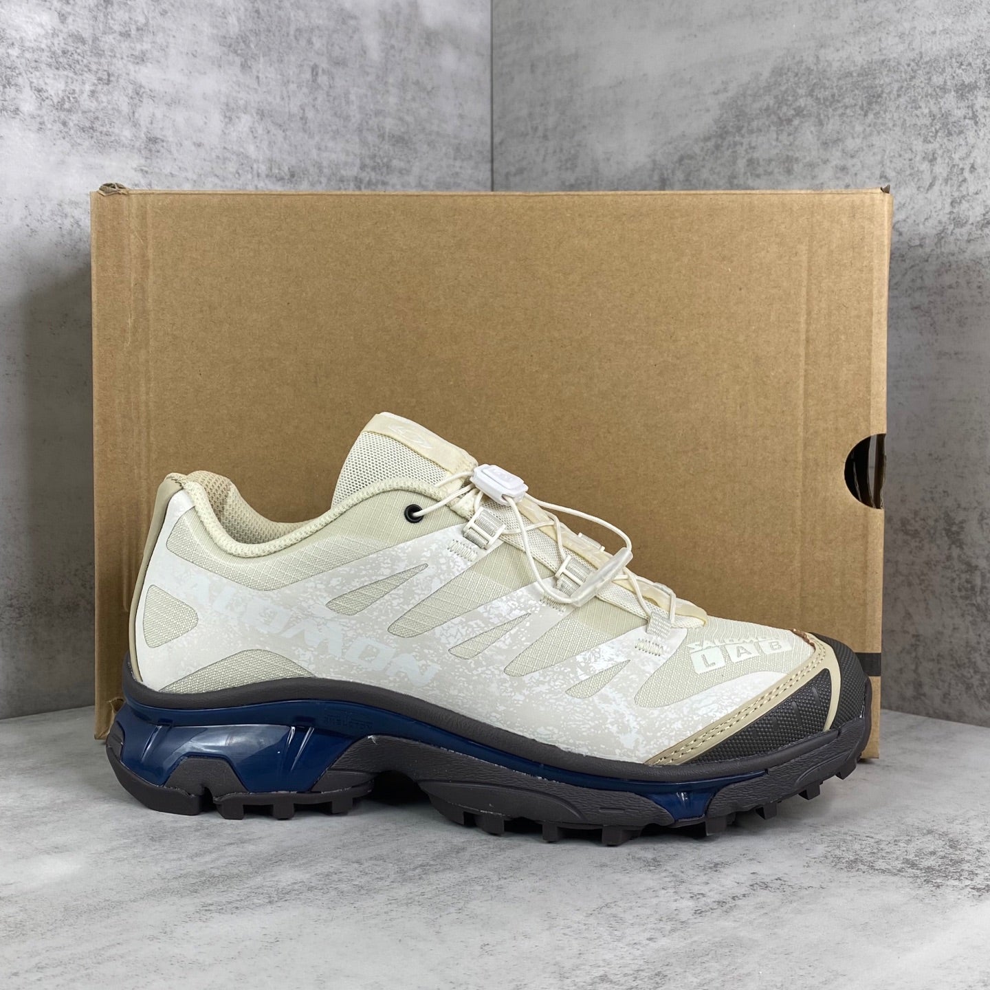 Salomon XT-4 OG - Beige / Bleu Marine – Image 2