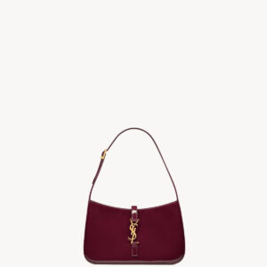 LE 5 À 7 EN CUIR VERNI - YSL