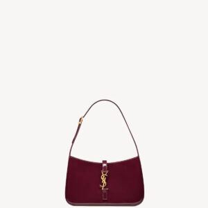 YSL - le 5 à 7 en cuir verni Red