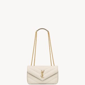 LOULOU SMALL EN CUIR MATELASSÉ - YSL (2)