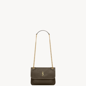 MINI NIKI EN CUIR D'AGNEAU GRAINÉ - YSL